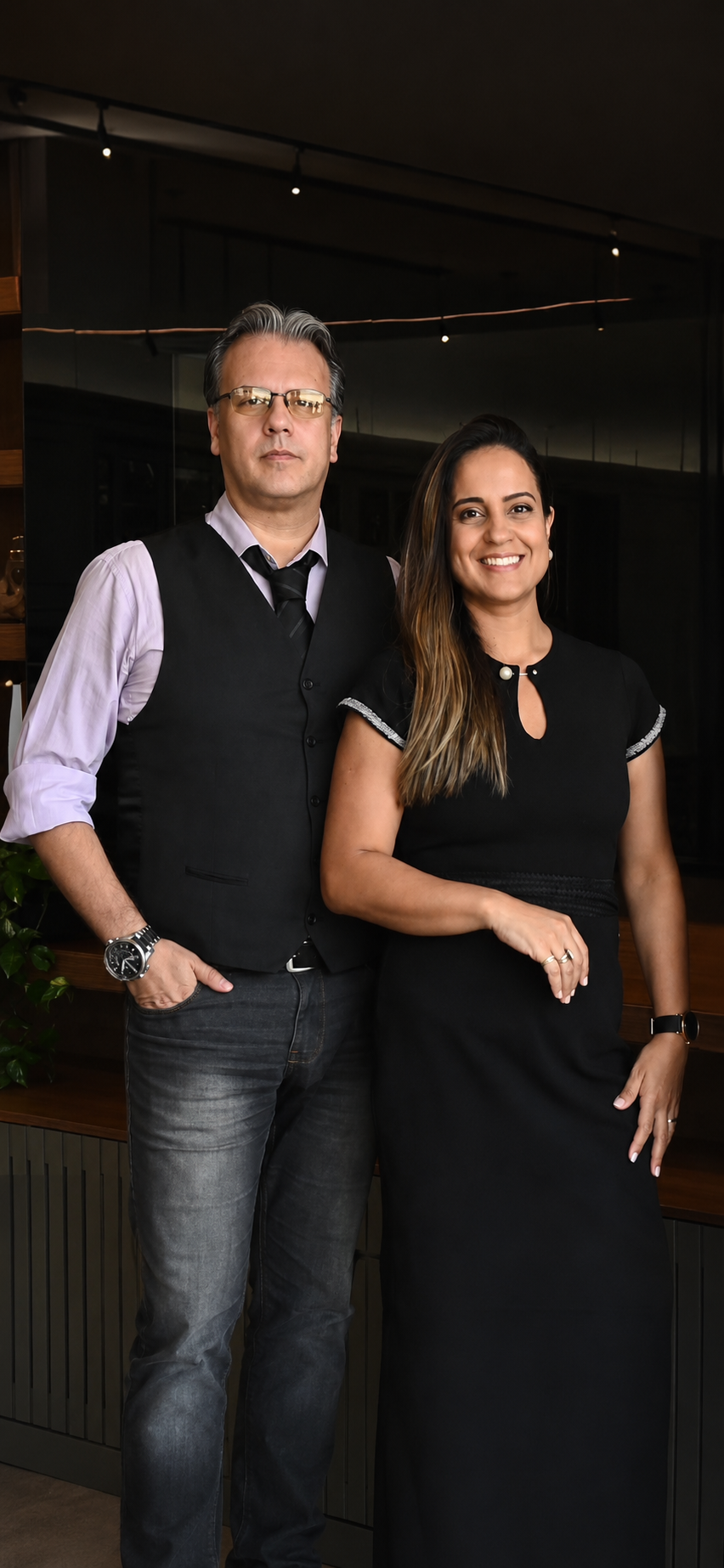 Nei Jr e Juliana, fundadores da INFINIT NETWORK