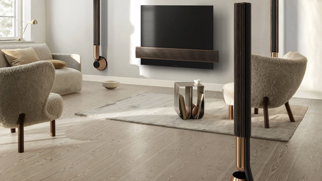Bang & Olufsen BeoLab 28 acabamento bronze